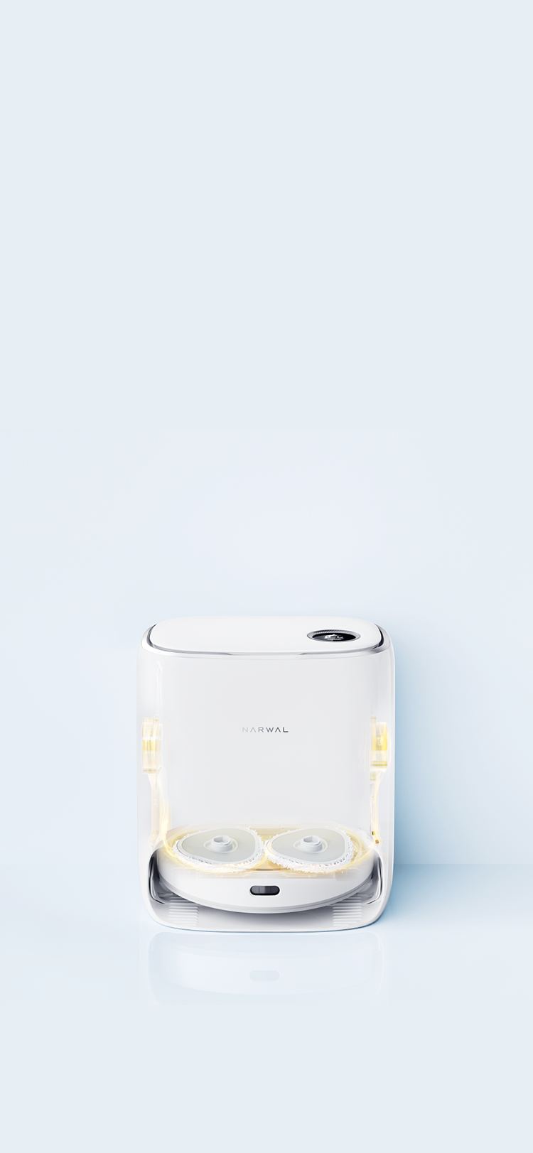 Sấy khô giẻ robot hút bụi Narwal J3
