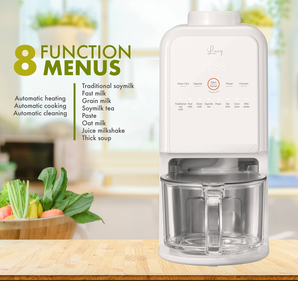 8 công thức nấu Máy làm sữa Lucy Gourmet Kochware