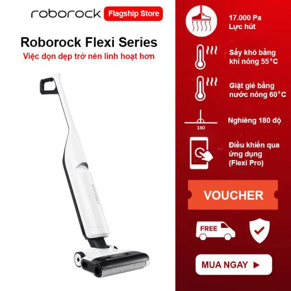 ROBOROCK FLEXI SERIES - NGHIÊNG 180 ĐỘ