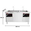 Máy Rửa Chén Bát Công Nghiệp Siêu Âm Texgio Ultrasonic Standard TGU-2000SD