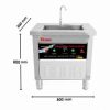 Máy Rửa Chén Bát Công Nghiệp Siêu Âm Texgio Ultrasonic Standard TGU-800SS