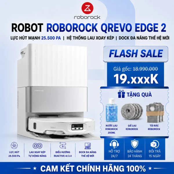 Roborock Qrevo Edge 2 Flow